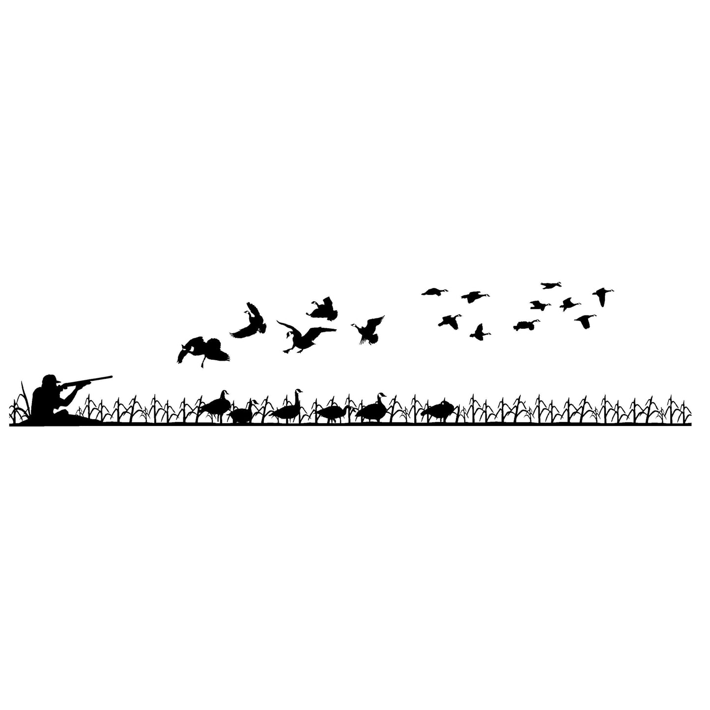 Goose Hunting Field Hunting Scene Window Kit – Goose Hunting Field Truck Window Kit – 1700