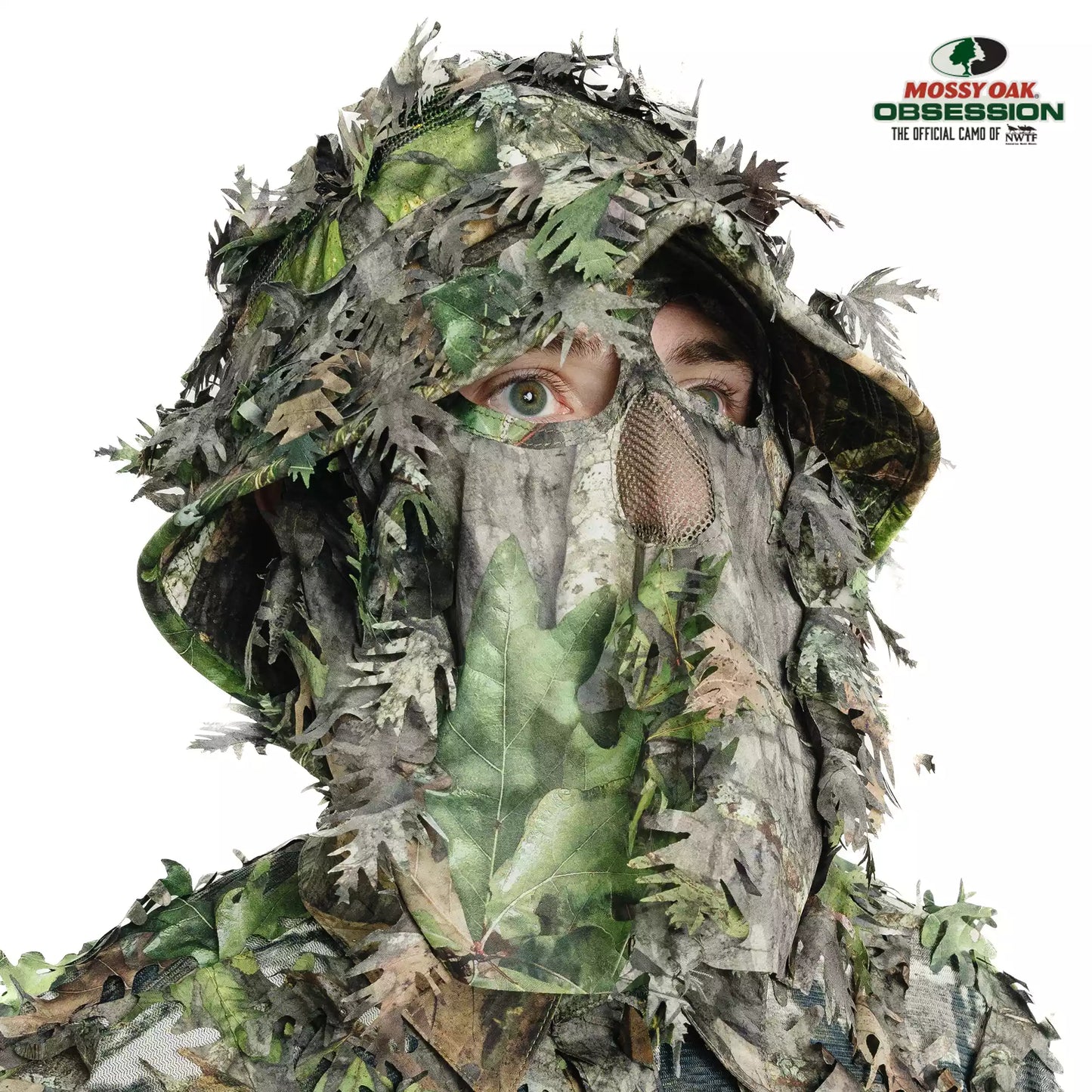 One Size Fits Most SM-XL (Hat size 6 to 8, 54-63cm)Custom Fit with Locking Drawstring Choose From 12 Camo PatternsQuikCamoThe Fowl Depot2-in-1 Leafy Face Mask and Bucket Hat (Adjustable, OSFM)