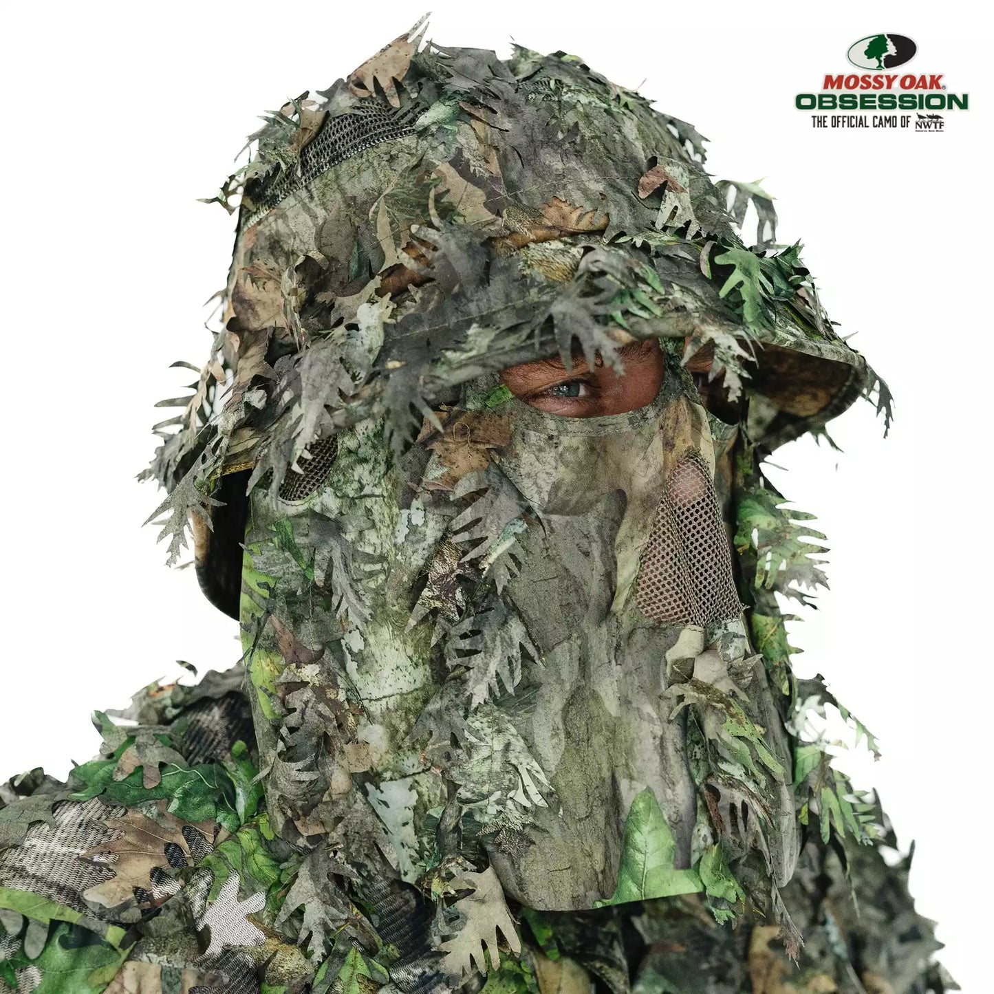 One Size Fits Most SM-XL (Hat size 6 to 8, 54-63cm)Custom Fit with Locking Drawstring Choose From 12 Camo PatternsQuikCamoThe Fowl Depot2-in-1 Leafy Face Mask and Bucket Hat (Adjustable, OSFM)