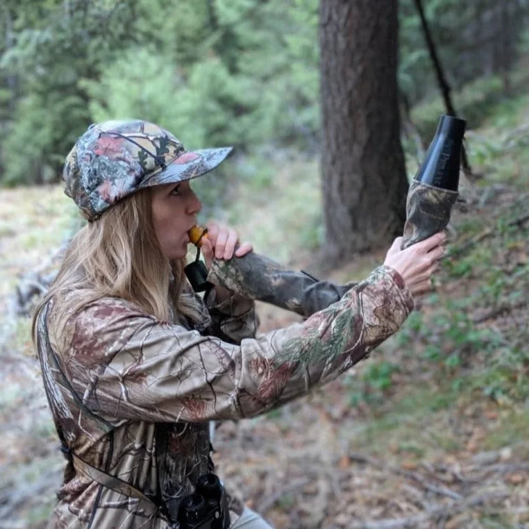 Double Check Your Head Size and Camo Pattern Selection Mask Drops From BACK/REAR of the HatQuikCamoThe Fowl Depot2-in-1 REAR Face Mask and Camo Hat (Fitted)