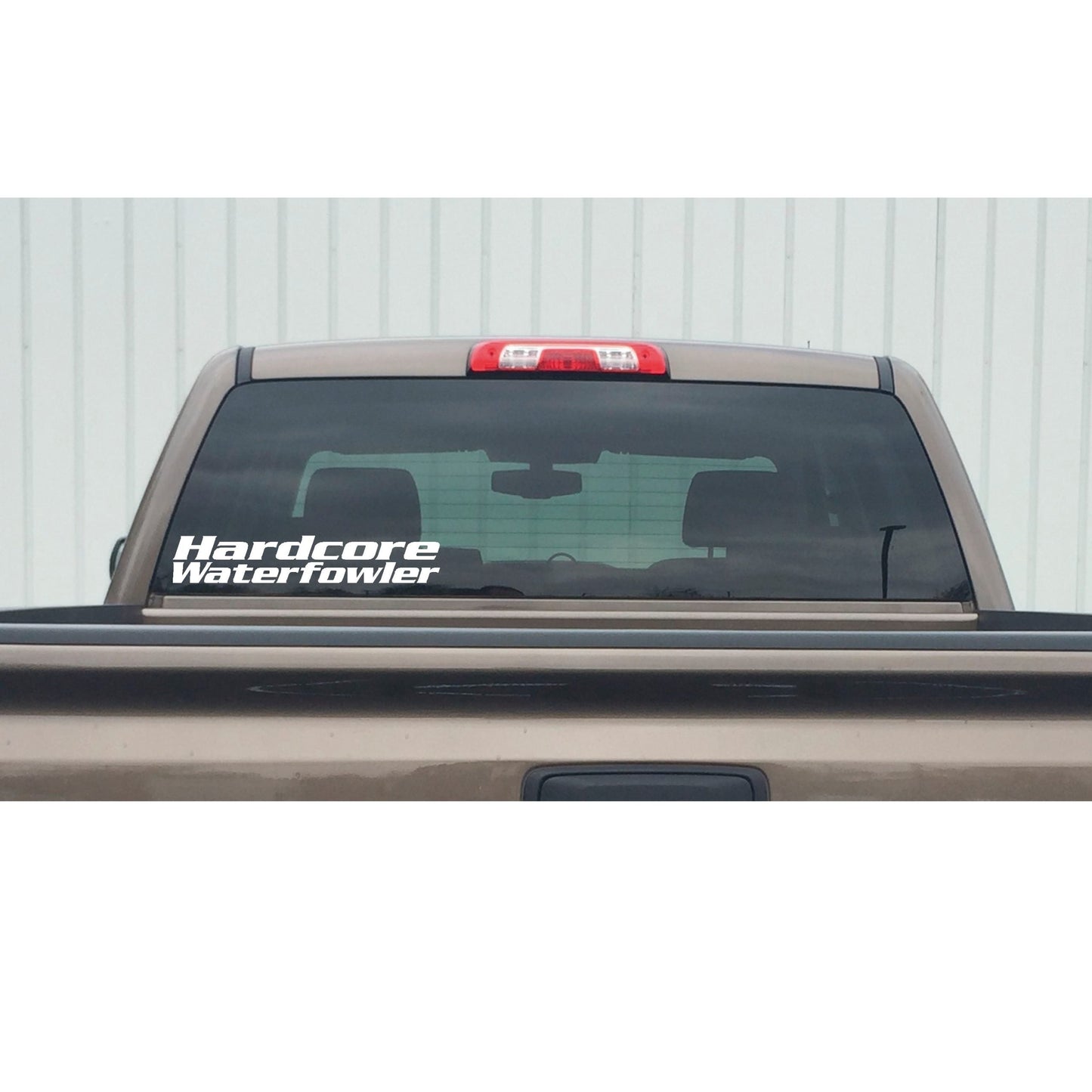 Hardcore Waterfowler Decal – Hardcore Waterfowler Sticker – 2405