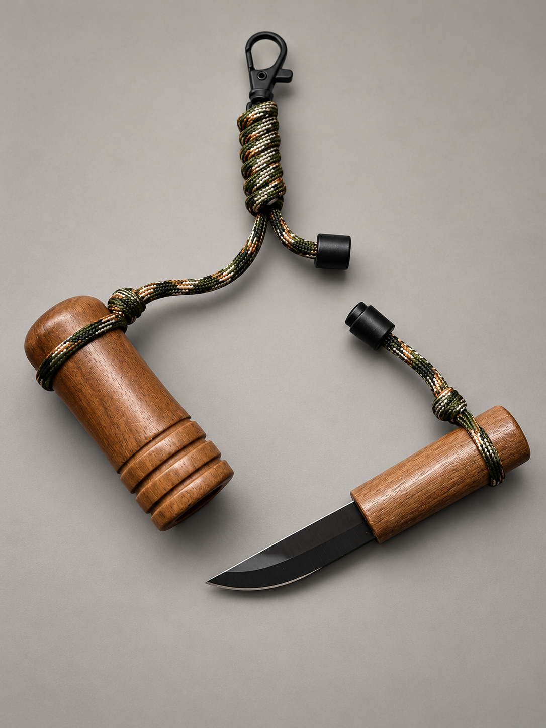Duck Dagger Lanyard-Green