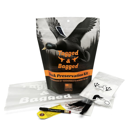 The ultimate solution to keep your trophy bird in top condition for transport and freezer storage, preventing damage and freezer burn until mounting. Key Features: User-Friendly: Easy-to-use for both novices and experienced individuals. Long Lasting: Stor