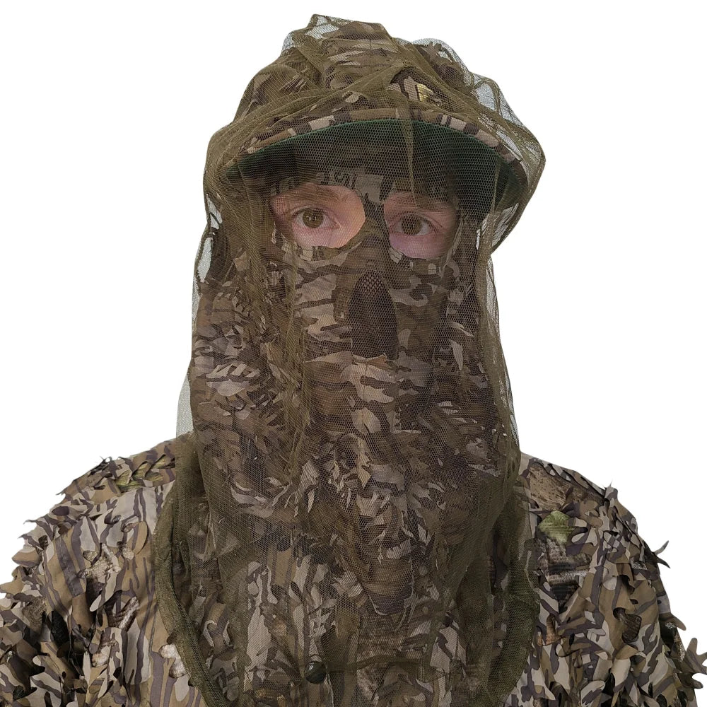 Keeps Bugs and Insects off your head, neck and face so you can focus on your game. Great Additions to QuikCamo Hats and Face Masks (HATS SOLD SEPARATELY) Also Great for Birdwatching, Wildlife Photography, and HikingQuikCamoThe Fowl DepotBug, Insect and Mo
