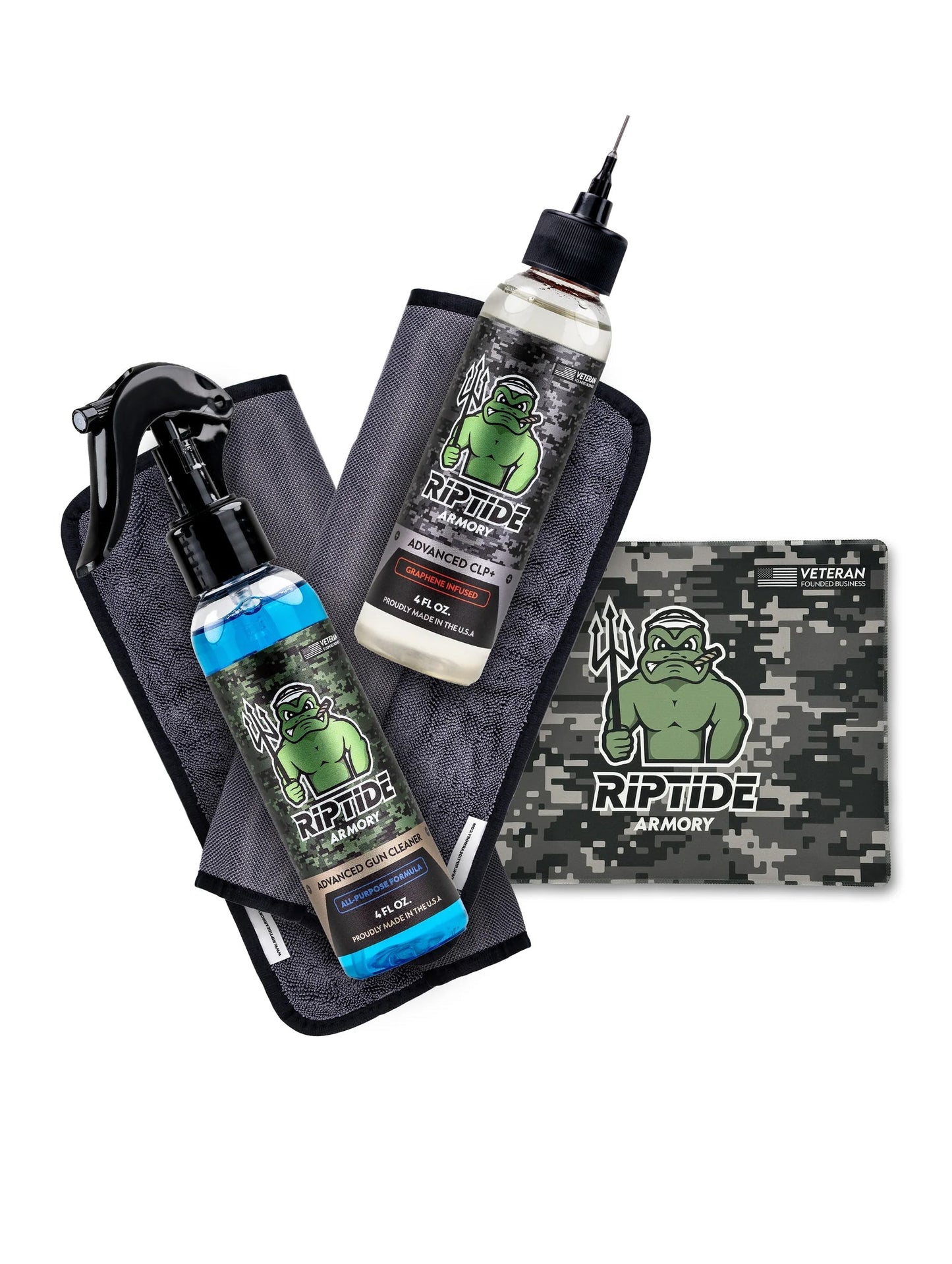 MOST ADVANCED FORMULATIONS! This high-performance, 2-step gun cleaning kit pairs our deep cleaning Advanced Gun Cleaner and our all-in-one CLP+ Graphene formulation which utilize the most advanced technologies and ingredients available. TARGETED CLEANING