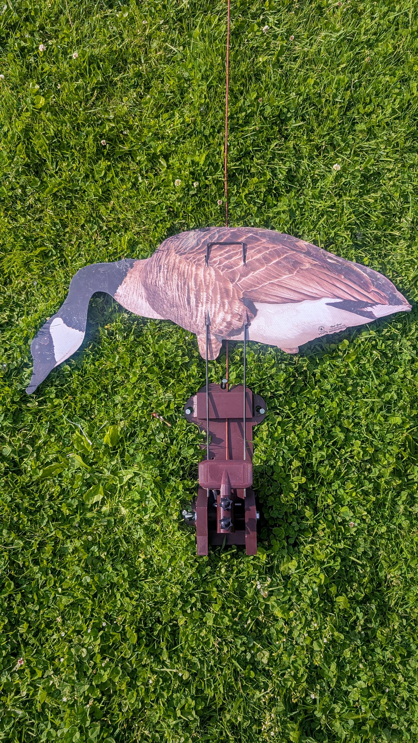 Take your decoy spread to the next level with the Silo Adapter Kit, built to seamlessly integrate your Spread Edge Flagger System with both wire and wooden stake-style silo decoys. Whether you're running a lightweight silhouette spread or mixing in full-b