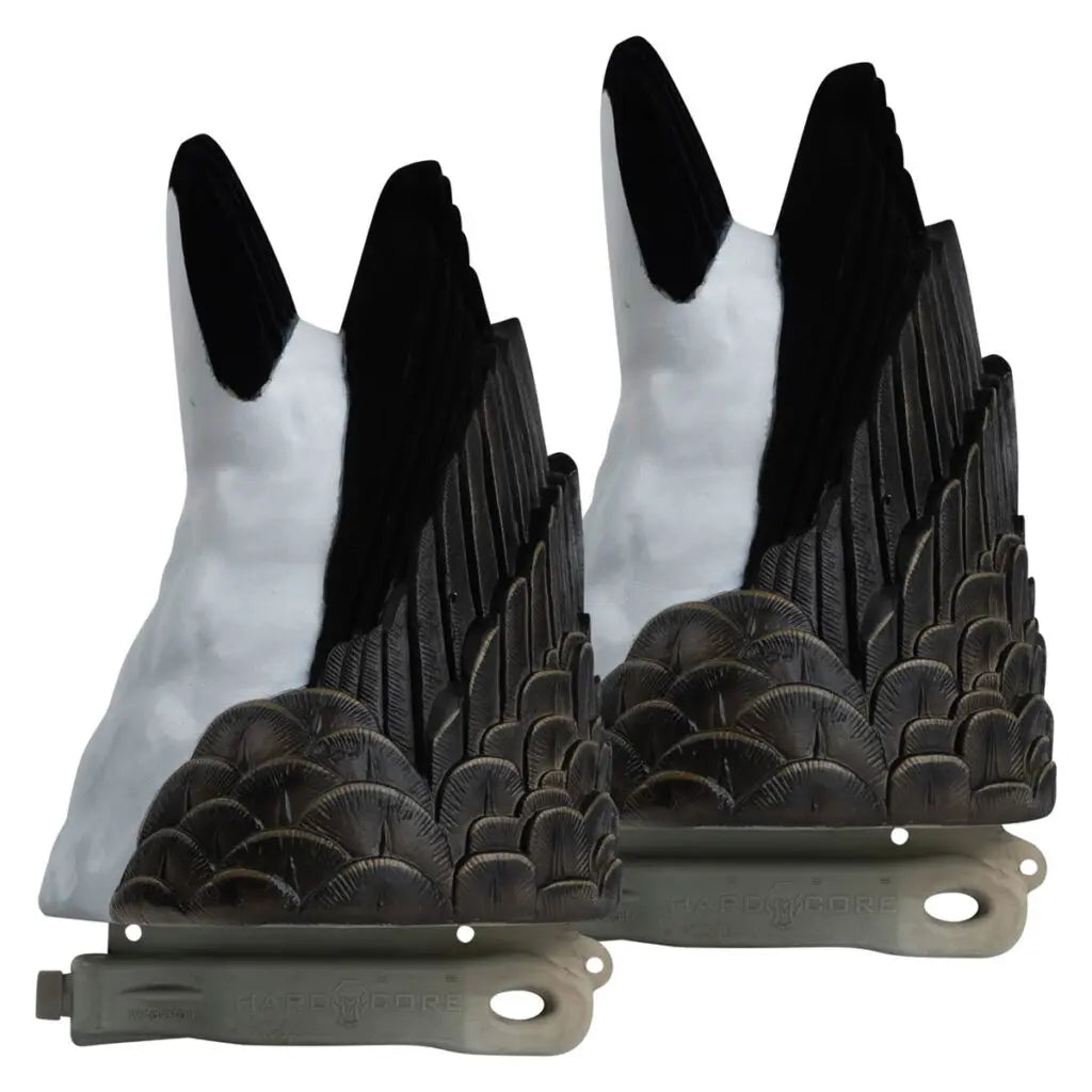 Discover the pinnacle of value and durability with Hard Core’s Field Series Canada Feeder Butt Decoys – Flocked 2 Pack. Crafted for passionate hunters, this line combines exceptional value with uncompromising durability. Whether you’re expanding your spre