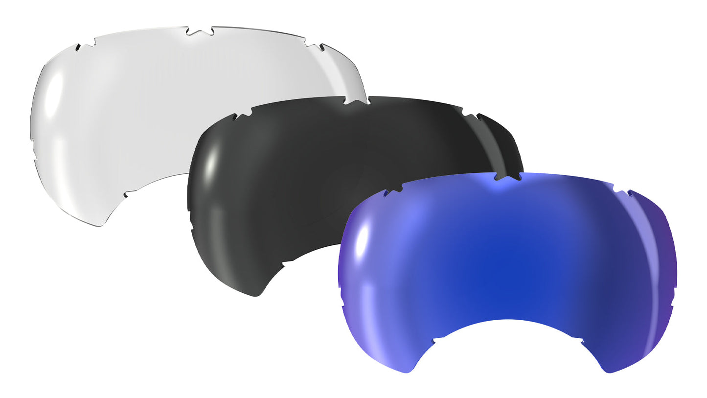 Rex Specs lenses are all engineered from premium materials to provide protection from anything your dog may encounter. All of our lenses are impact resistant and UV 400 rated, blocking 99% of harmful UVA and UVB rays. Below is our lens guide to help you d