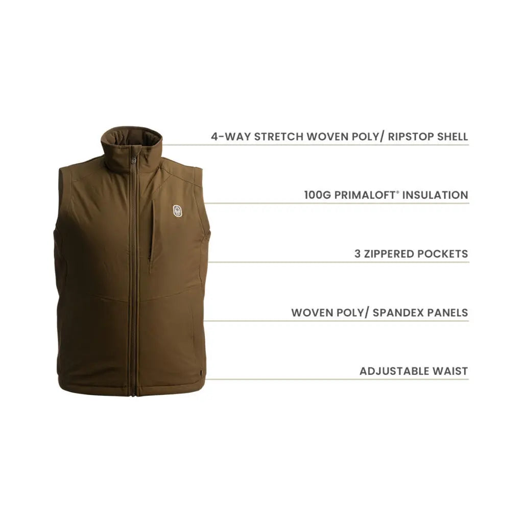 Stay warm and versatile with the Hammer Hi-Bird Insulated Vest—perfect for layering and outdoor conditions. | Hammer Hi-Bird Insulated Vest