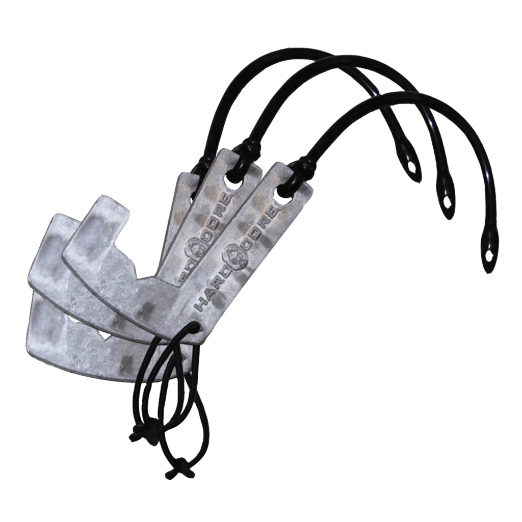 Protect your precious decoys with EZ Hook Weights. Quick and easy to attach to the keel of your decoys, these 4oz weights prevent damage and keep your setup intact. With 12 hooks and bungee cords included, you’ll have everything you need for a hassle-free