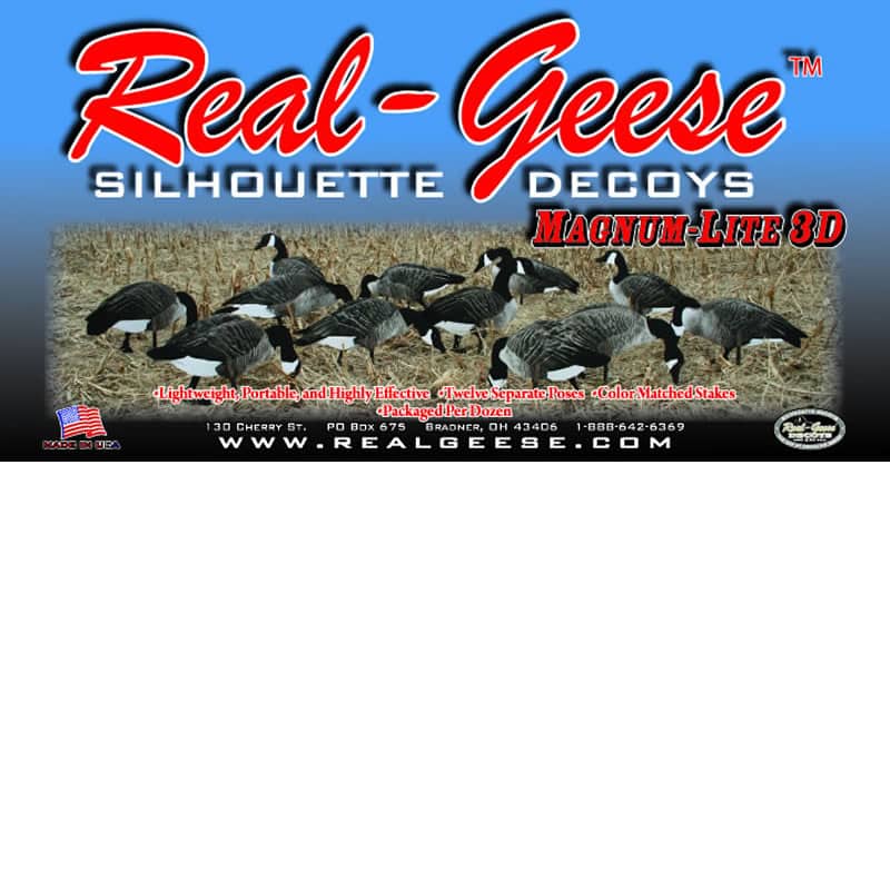 The Canada silhouette decoys that started it all. These decoys have stood withstood “test of time” to become a virtual legend in goose fields across North America. We start with detail enhanced artwork that is more dramatic than nature itself, combined wi
