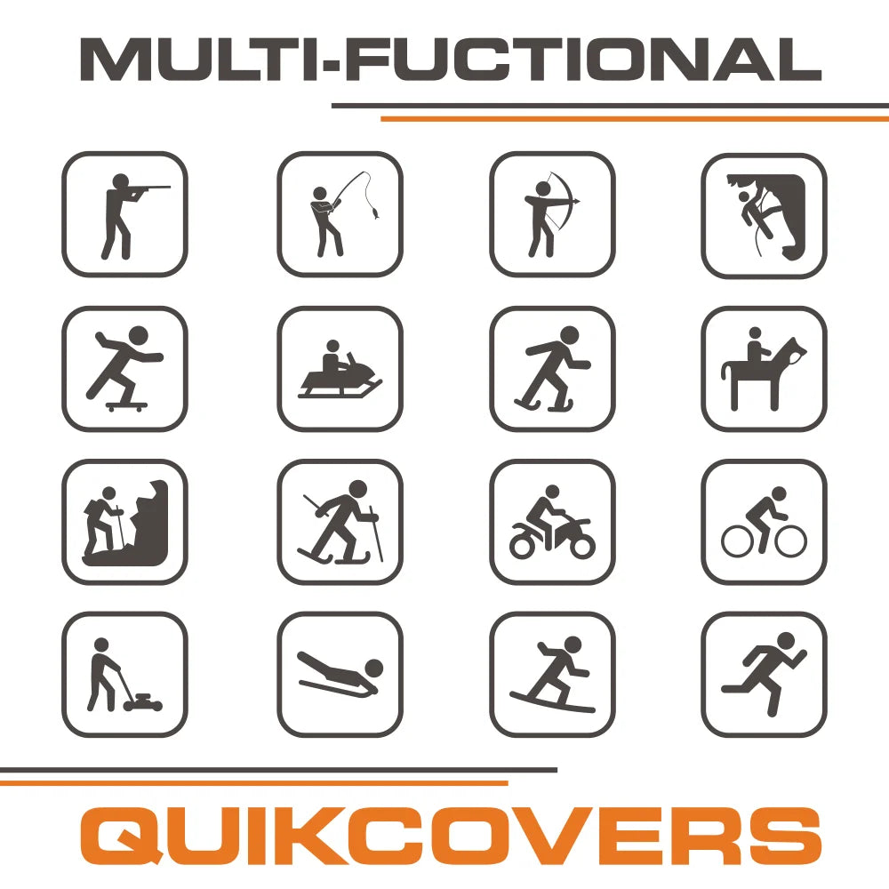- Multi-mode / Multifunctional Headwear aka The QuikCover - Use as a Face Mask, Neck Gaiter, or Beanie - Lightweight, Breathable, Moisture Wicking FabricQuikCamoThe Fowl DepotMultifunctional Face Mask Neck Gaiters (Stretch Fit, OSFM)