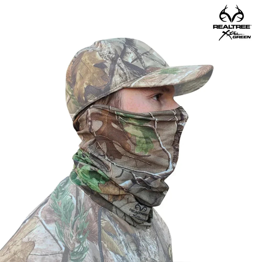- Multi-mode / Multifunctional Headwear aka The QuikCover - Use as a Face Mask, Neck Gaiter, or Beanie - Lightweight, Breathable, Moisture Wicking FabricQuikCamoThe Fowl DepotMultifunctional Face Mask Neck Gaiters (Stretch Fit, OSFM)