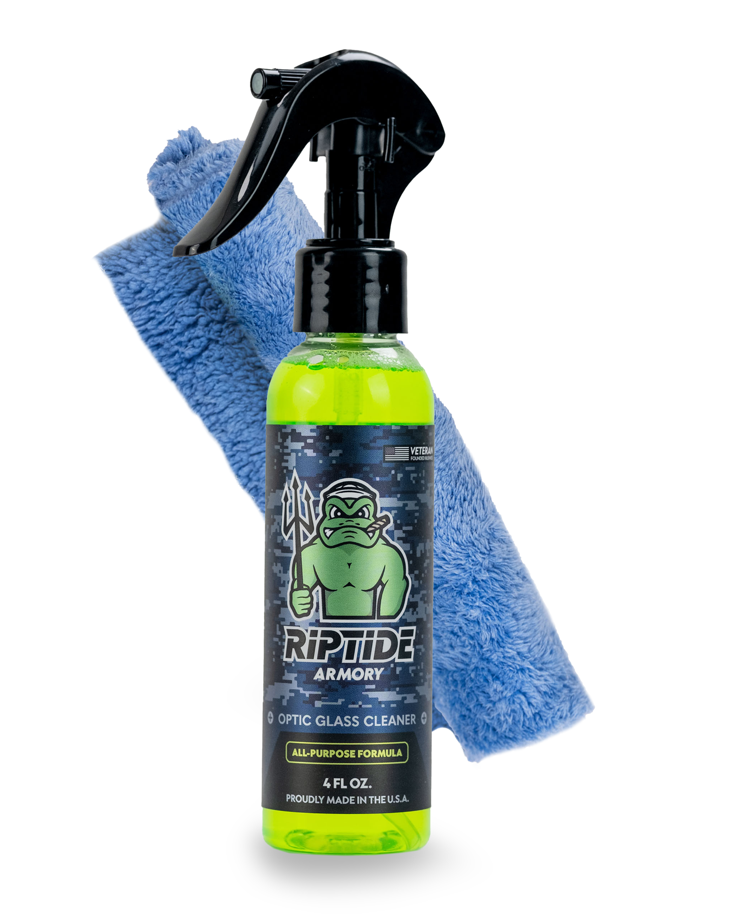 Experience the ultimate solution for pristine optic care with Riptide Armory's Optic Glass Cleaner. Crafted to perfection, this cleaner is designed to meet the meticulous needs of firearm enthusiasts, offering a level of detailing precision that surpasses