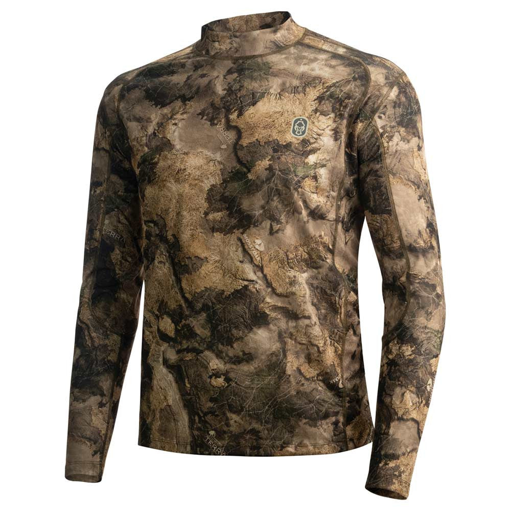 Prepare to elevate your waterfowl hunting experience with the Power T Long Sleeve Crew – a game-changer designed to keep you at the top of your game. Crafted with S3® silver antimicrobial technology, this innovative garment ensures odor prevention, allowi