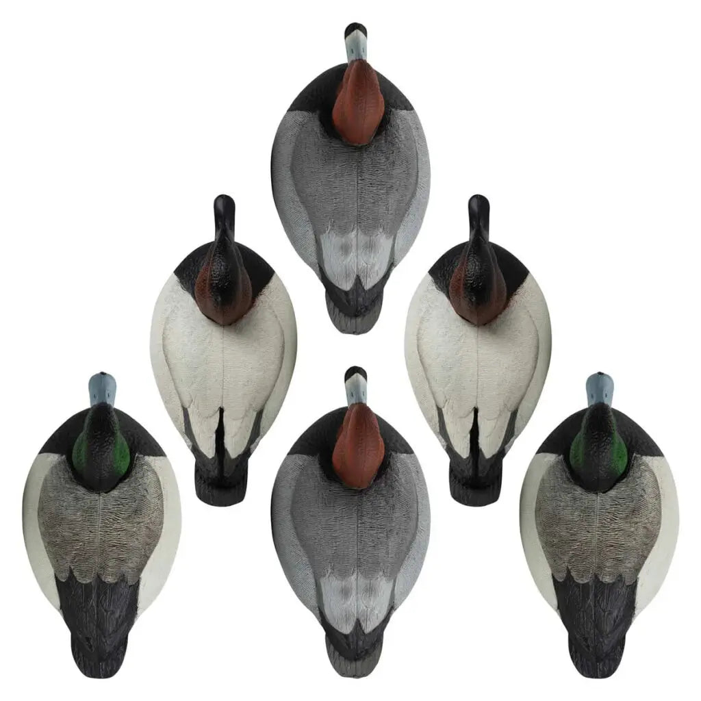 Elevate your waterfowl hunting with Hardcore’s Rugged Series Diver Pack – Foam Filled. These ultra-realistic, foam-filled one-piece decoys deliver unmatched visibility and durability in any water setting. With lifelike paint schemes and WhaleTail™ Keel fo