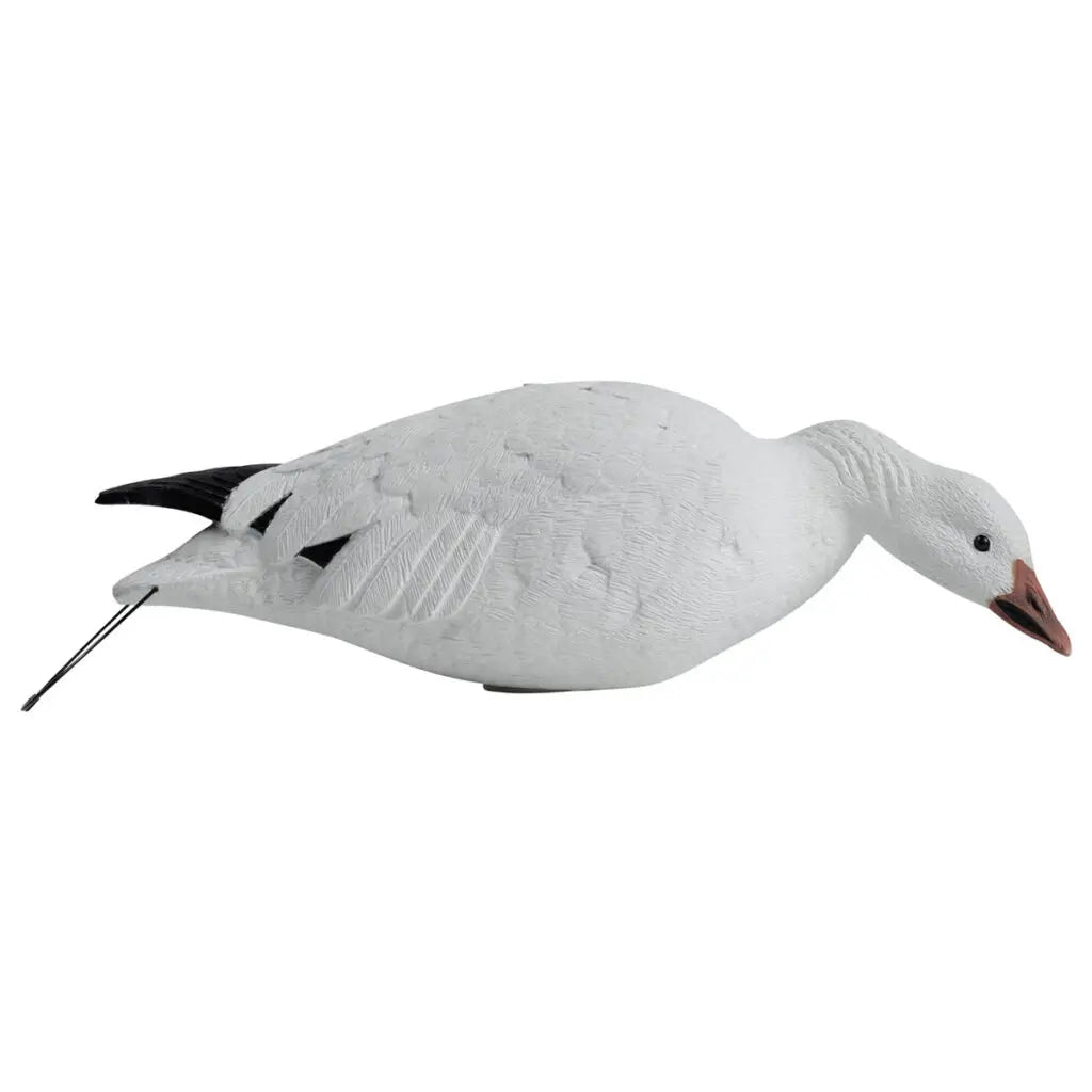 Every detail, feature, and function of Hardcore’s Rugged Series Full Body Snow and Blue goose decoys will change the way you snow goose hunt: forever. Three unique anatomically correct one-piece poses, aligned with Hardcore’s FowlFlex™ Technology create a