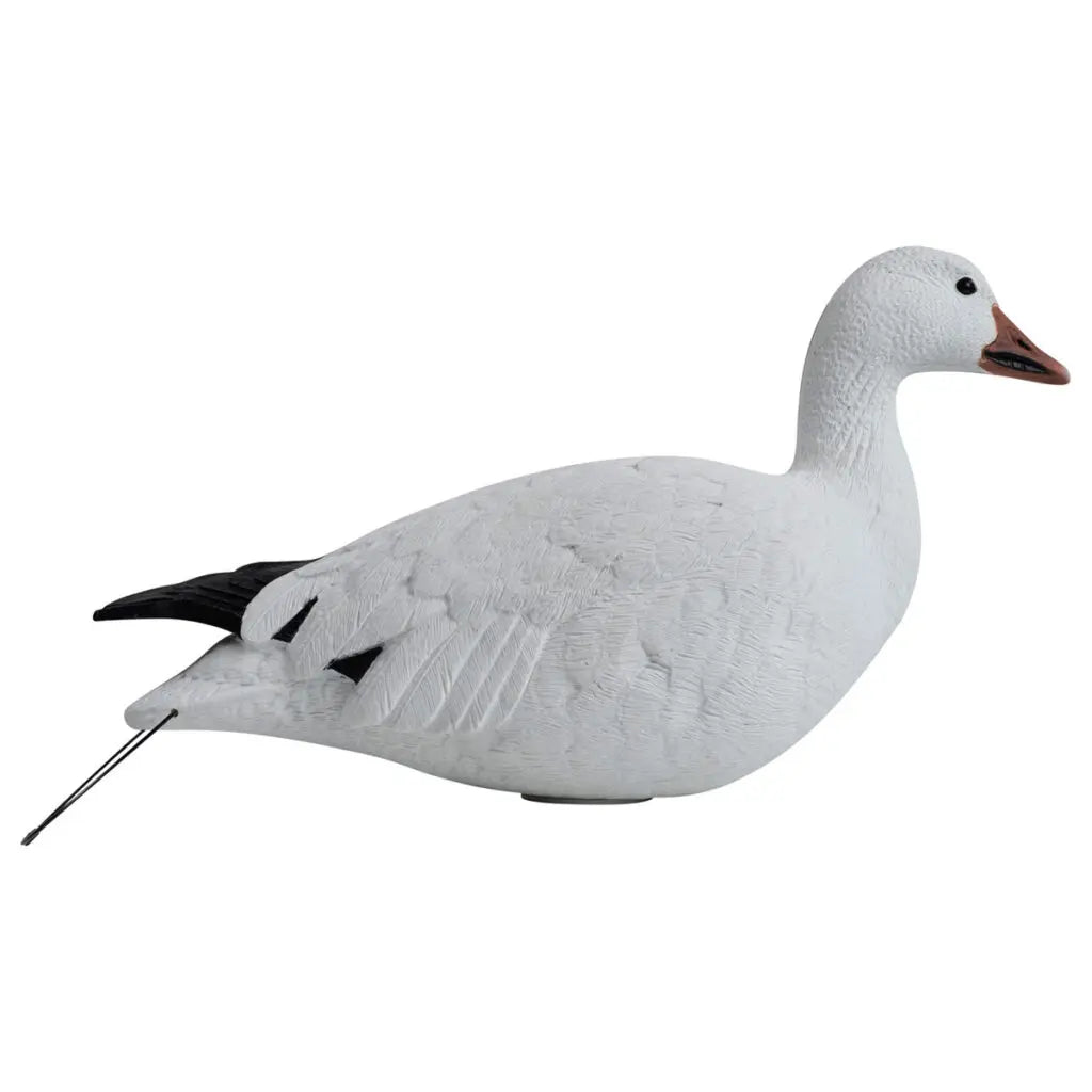 Every detail, feature, and function of Hardcore’s Rugged Series Full Body Snow and Blue goose decoys will change the way you snow goose hunt: forever. Three unique anatomically correct one-piece poses, aligned with Hardcore’s FowlFlex™ Technology create a