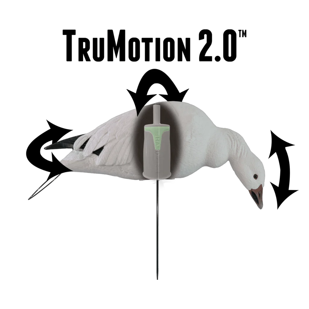 Every detail, feature, and function of Hardcore’s Rugged Series Full Body Snow and Blue goose decoys will change the way you snow goose hunt: forever. Three unique anatomically correct one-piece poses, aligned with Hardcore’s FowlFlex™ Technology create a