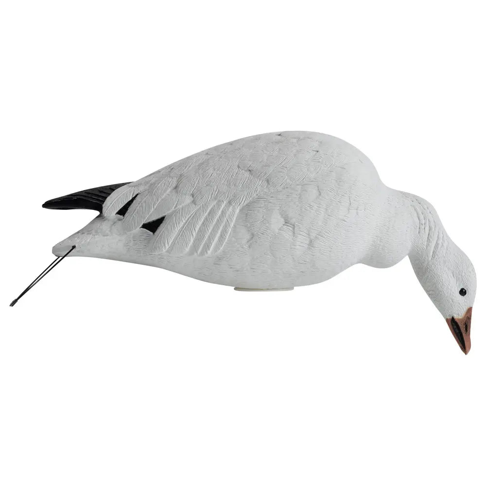 Every detail, feature, and function of Hardcore’s Rugged Series Full Body Snow and Blue goose decoys will change the way you snow goose hunt: forever. Three unique anatomically correct one-piece poses, aligned with Hardcore’s FowlFlex™ Technology create a