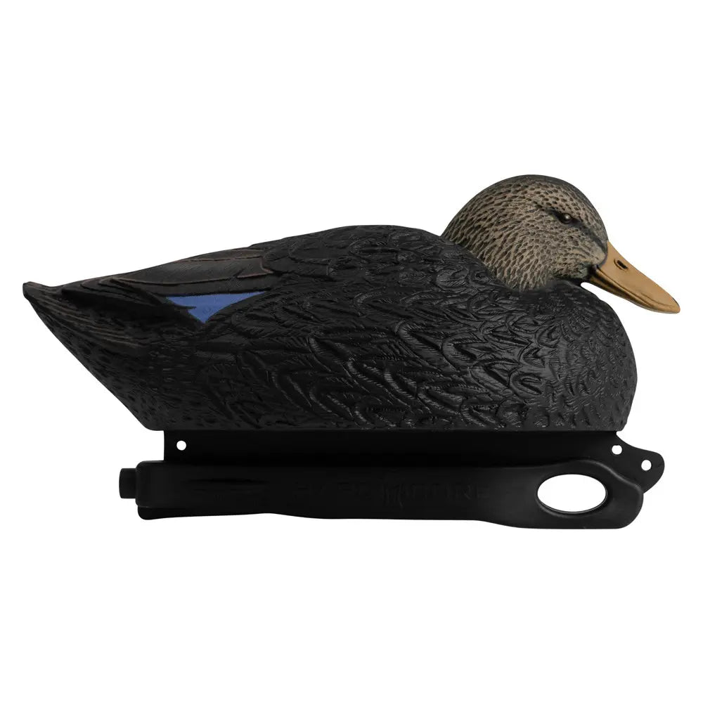 Discover the ultimate in waterfowl decoys with Rugged Series Magnum Black Duck Decoys from Hard Core. Crafted with unwavering dedication and FowlFlex™ Technology, these decoys guarantee durability and lifelike realism. Their oversized design ensures high