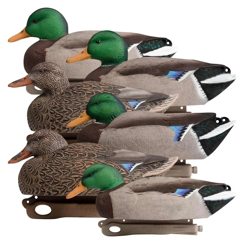 Hard Core’s Rugged Series has taken waterfowl hunting to a whole new level with their Mag Mallard Decoys. Passion, persistence, and sheer dedication went into crafting these masterpieces, meeting the high demands of hunters while staying true to the Hardc