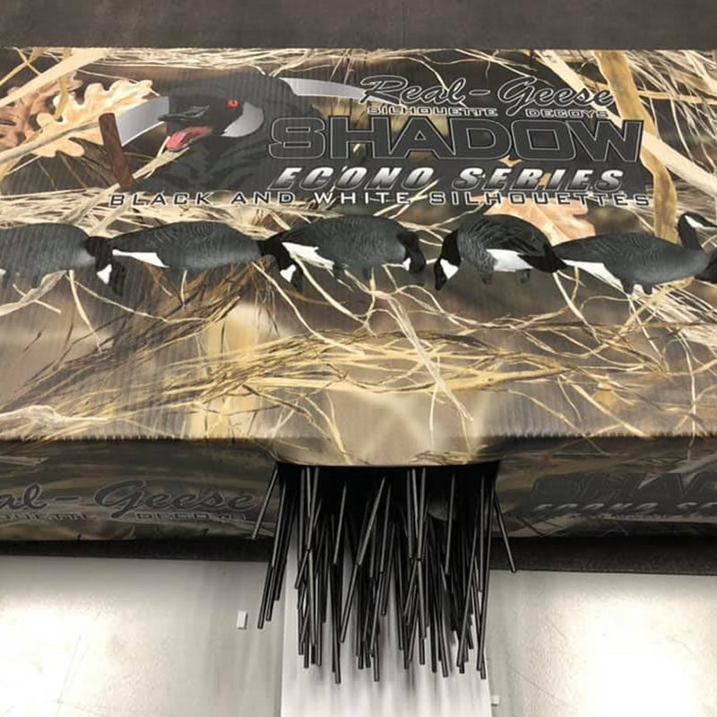 NEW Shadow Box holds 3 dozen Shadow Series Decoys. Boxes are priced per quantityReal Geese DecoysThe Fowl DepotShadow Series Box