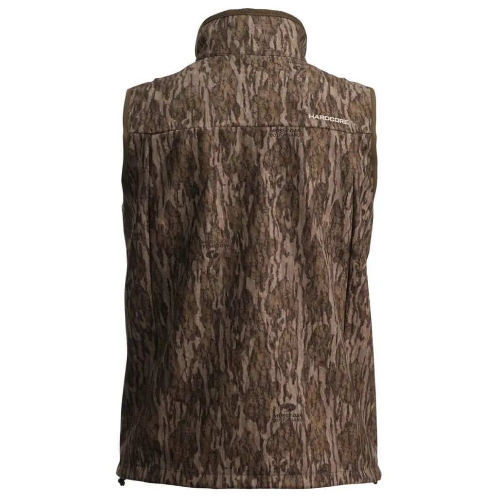 The new Softshell Vest is windproof, breathable, and highly water-resistant, while simultaneously allowing for mobility and providing comfort not always associated with hunting clothes. The outer shell features a DWR-treated four-way stretch, smooth ripst