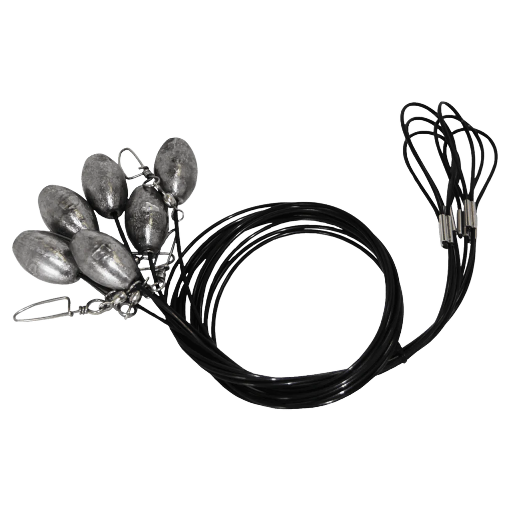 This 12-Pack of tough and durable rigs boasts a 48″ length and a 6oz ball weight, ensuring steady and realistic decoy positioning in any water condition. With quick and easy deployment and a dry hand design, setting up your decoys has never been smoother.