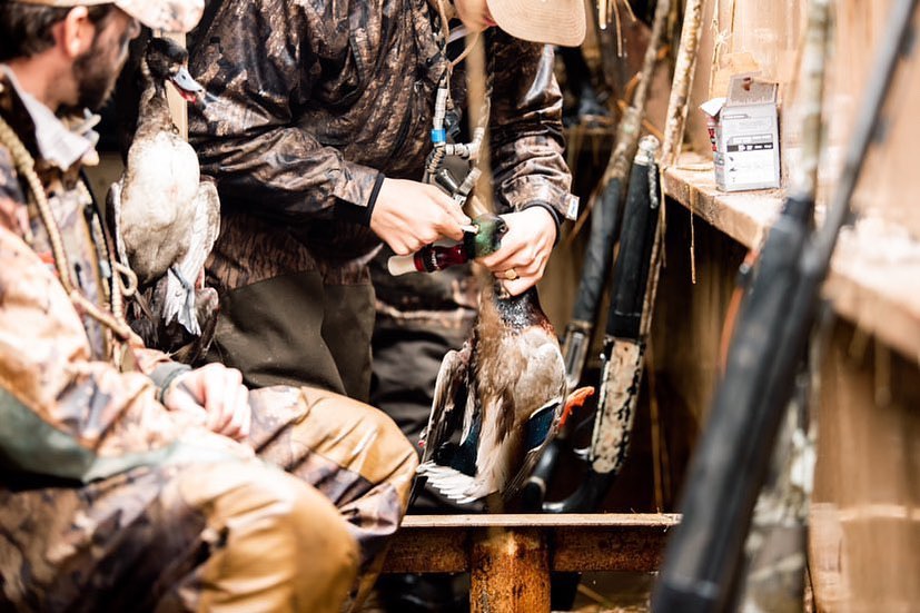 Bird hunting made quick, clean, and Humane! Adrenal Line has invented a remarkable alternative to the out-of-date and inhumane techniques that can damage or destroy your trophy bird. The Finisher® is a patented device that has been successfully tested in