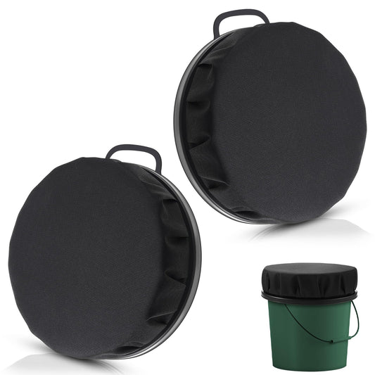 SET OF 2 | 5 Gallon Bucket Seat Bucket Swivel Lid Cushion 360
