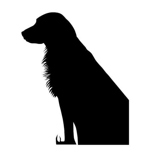 Golden Retriever Window Decal – Golder Retriever Window Sticker – 1245