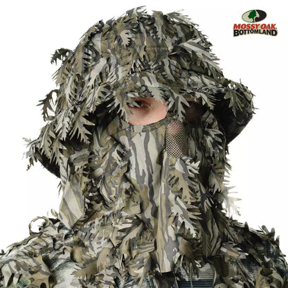 One Size Fits Most SM-XL (Hat size 6 to 8, 54-63cm)Custom Fit with Locking Drawstring Choose From 12 Camo PatternsQuikCamoThe Fowl Depot2-in-1 Leafy Face Mask and Bucket Hat (Adjustable, OSFM)