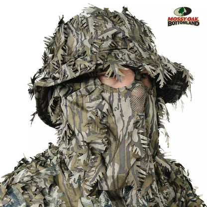 One Size Fits Most SM-XL (Hat size 6 to 8, 54-63cm)Custom Fit with Locking Drawstring Choose From 12 Camo PatternsQuikCamoThe Fowl Depot2-in-1 Leafy Face Mask and Bucket Hat (Adjustable, OSFM)
