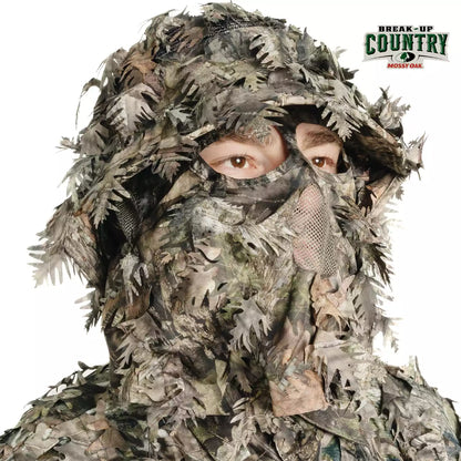 One Size Fits Most SM-XL (Hat size 6 to 8, 54-63cm)Custom Fit with Locking Drawstring Choose From 12 Camo PatternsQuikCamoThe Fowl Depot2-in-1 Leafy Face Mask and Bucket Hat (Adjustable, OSFM)