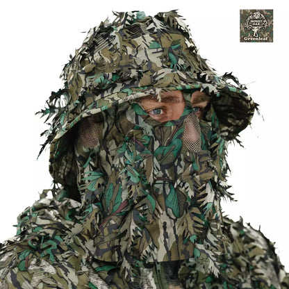 One Size Fits Most SM-XL (Hat size 6 to 8, 54-63cm)Custom Fit with Locking Drawstring Choose From 12 Camo PatternsQuikCamoThe Fowl Depot2-in-1 Leafy Face Mask and Bucket Hat (Adjustable, OSFM)
