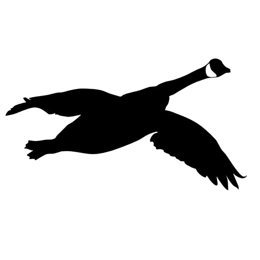 Honker Flyin' In Goose Decal – Premium Goose Sticker for Outdoor Enthusiasts