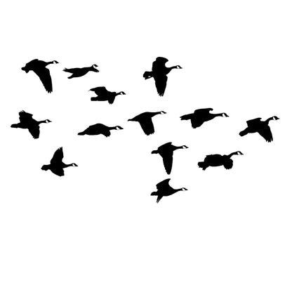 Mess of Geese Going By Decal – Mess of Geese Going By Sticker – 2028