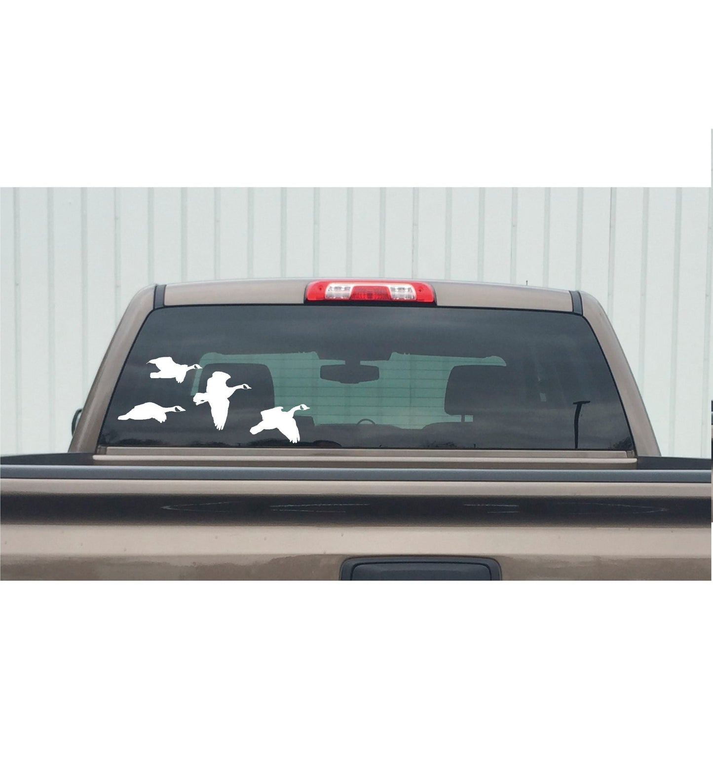 Canadian Geese Decal - Side View Design 2040