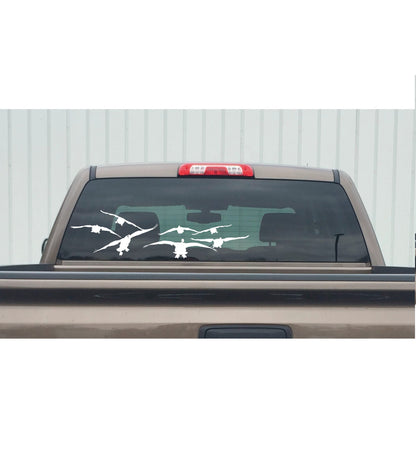 Mess of Honks Decal - Fun and Playful Mess of Honks Comin' at Ya! Sticker - 2051