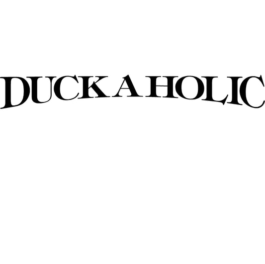 Duck A Holic Decal – Duck A Holic Sticker – 2401