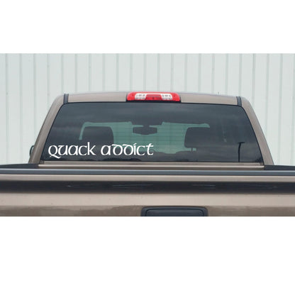 Quack Addict Decal – Quack Addict Sticker – 2402
