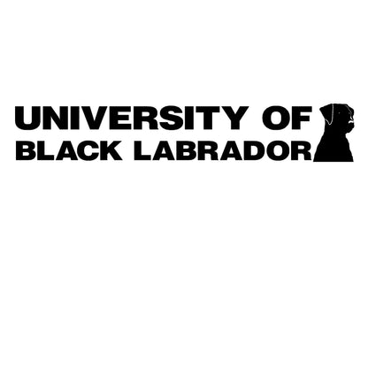 University of Black Labrador Decal – University of Black Labrador Sticker – 2404