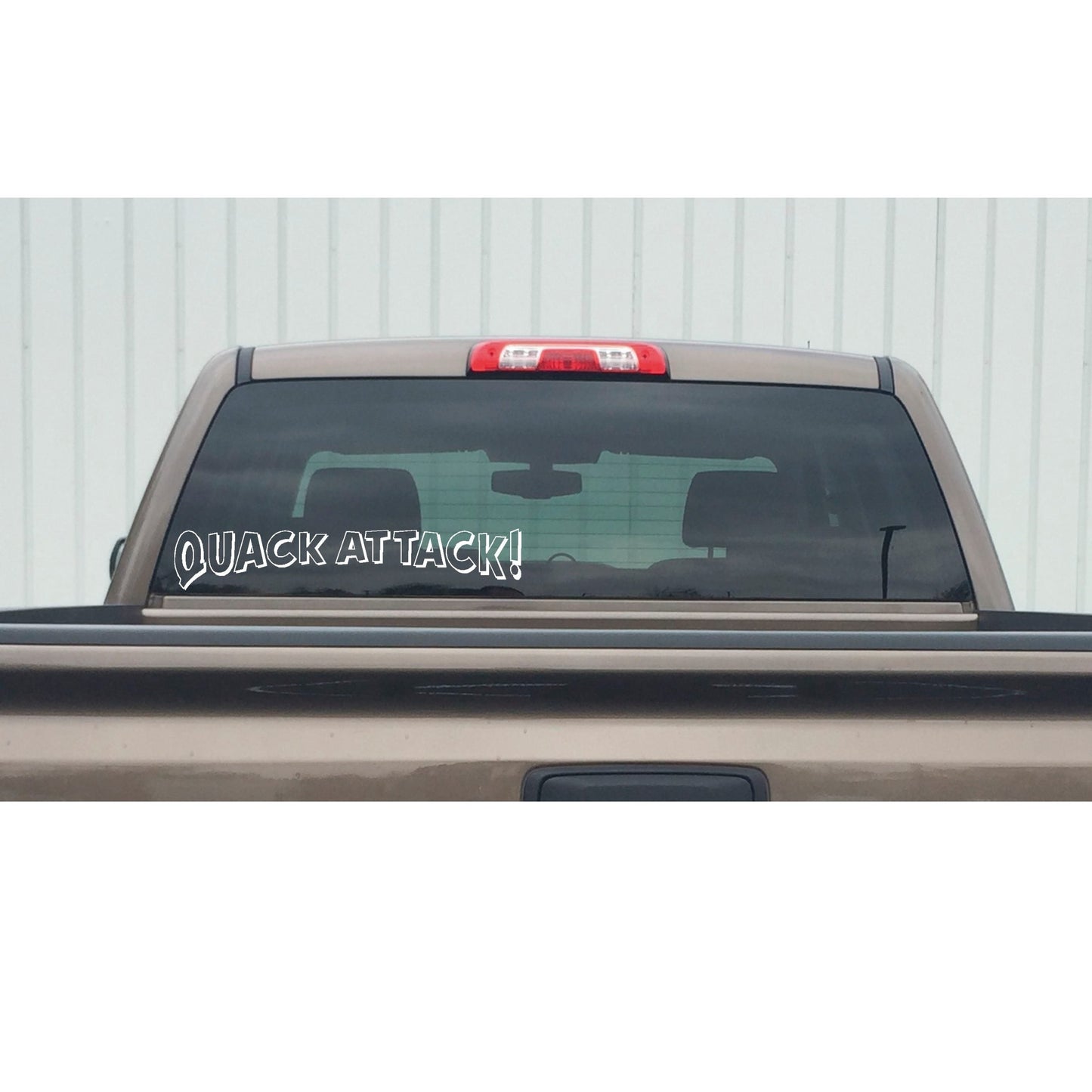 Quack Attack! Decal – Quack Attack! Window Sticker – 2408
