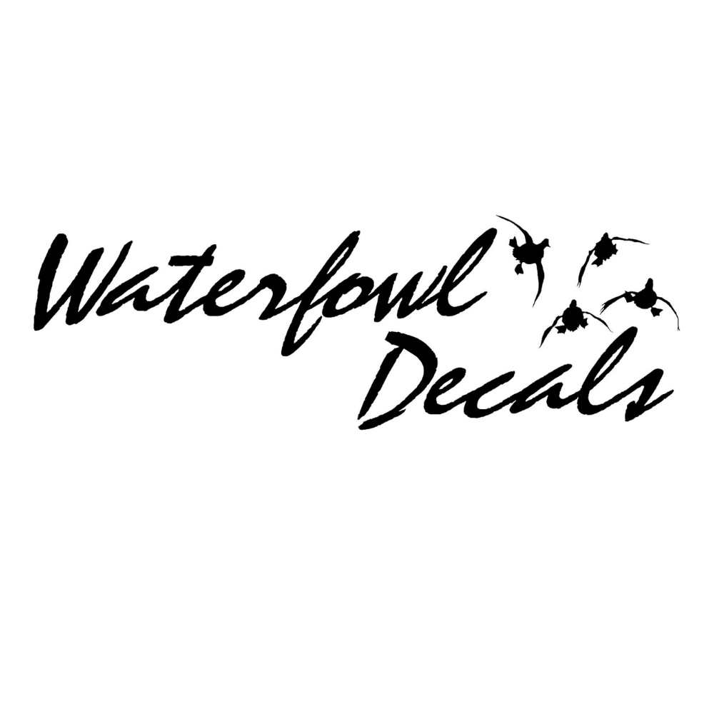 Duck Hunting Field Scene Window Decal Kit – Hunting Truck Rear Window Sticker Kit – 1703
