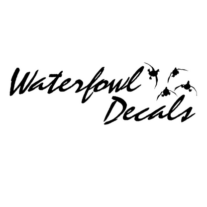 Duck Hunting Field Scene Window Decal Kit – Hunting Truck Rear Window Sticker Kit – 1703