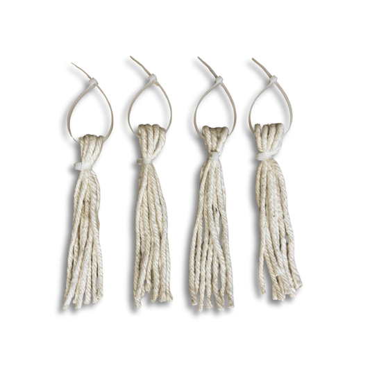 HuntEmUp Scent Rope Tassels 4-Pack - Mock Scrape Tassels