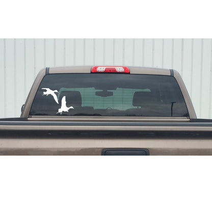Pair of Bulls Pintails Decal – Pair of Bulls Pintails Sticker – 5061