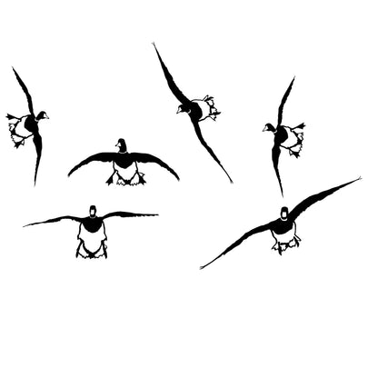 Flock of Mallards Flippin' On In Decal - Flock of Mallards Flippin' On In Sticker – 5104