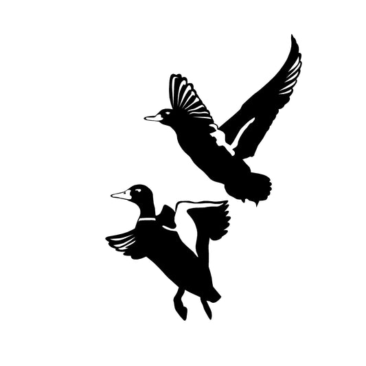 Ducks Lifting Off the Water Hunting Decal – Ducks Lifting Off the Water Hunting Sticker – 7043